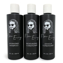 Load image into Gallery viewer, FlowEnvy Mega Bundle (Hydrating Shampoo, Moisturizing Conditioner, Leave-In Conditioner)
